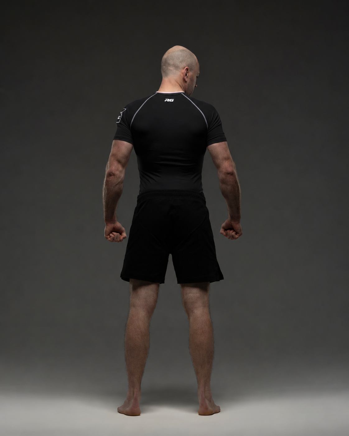 RG NaturaFlex™ Rash Guard — Black (Short Sleeve)